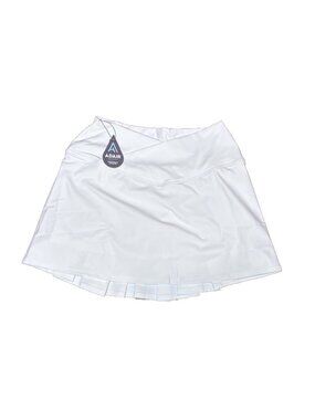 Adair Cross Waist Women's White 13.5'' Pull-On Skort - Pickleball/Tennis/Golf